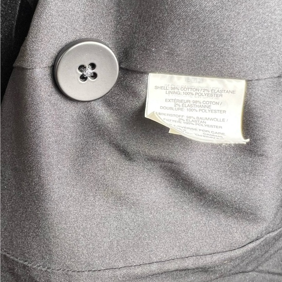 Madewell Blazer Womens 4 Black Velvet Office Career Business Dressy Outerwear - Picture 8 of 8